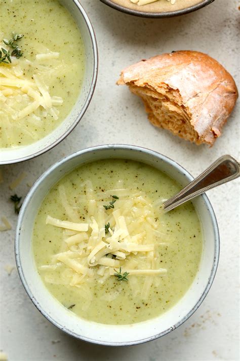 creamy-broccoli-and-cauliflower-soup-the-last-food-blog image