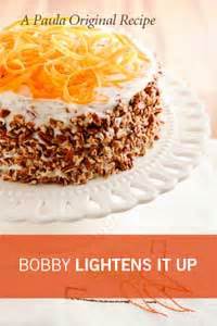 bobbys-light-healthy-carrot-cake-recipe-paula-deen image