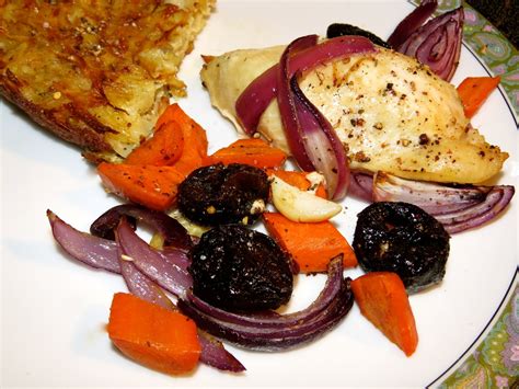 martha-stewarts-roasted-chicken-breasts-with-carrots image
