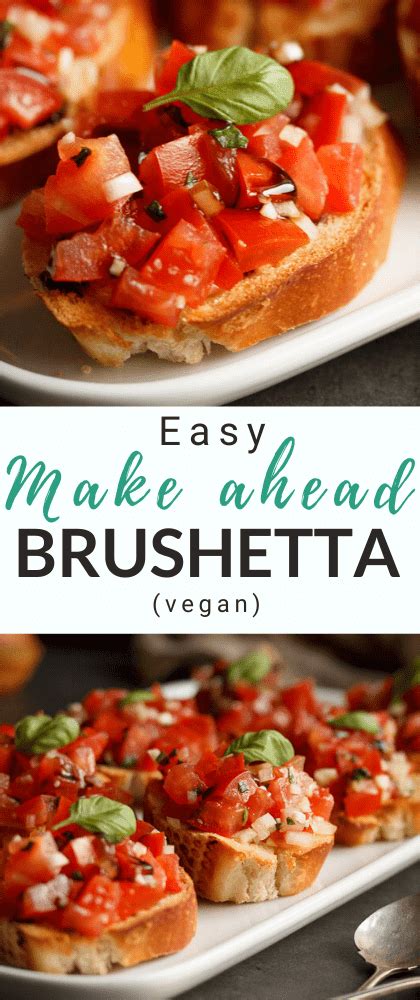 how-to-make-bruschetta-easy-make-ahead-party-food image