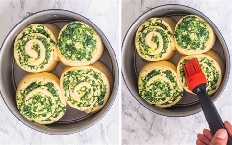 homemade-savory-bread-rolls-spinach-and-cheese image