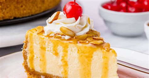 almond-amaretto-cheesecake image