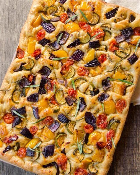 roasted-vegetable-focaccia-blue-jean-chef image