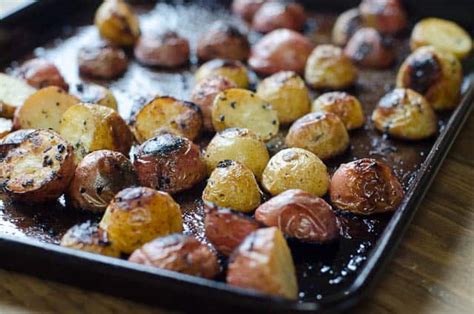 lemon-garlic-roasted-potatoes-valeries-kitchen image