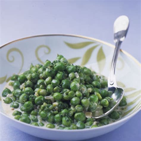 creamed-peas-with-mint-recipe-epicurious image