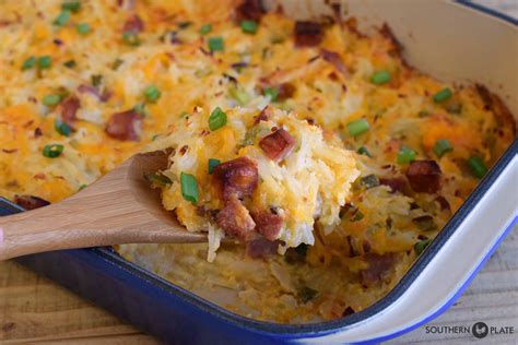deluxe-cheesy-hash-brown-casserole-southern-plate image