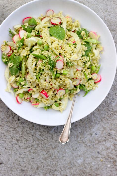 spring-millet-salad-with-creamy-dill-dressing image