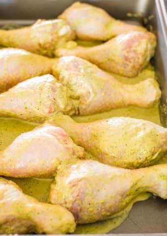 baked-garlic-ginger-chicken-drumsticks-jo-cooks image