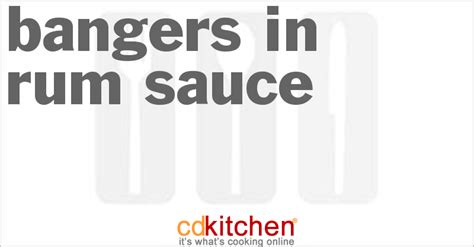 bangers-in-rum-sauce-recipe-cdkitchencom image