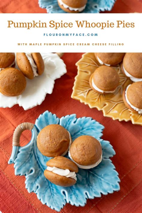 pumpkin-spice-whoopie-pies-recipe-flour-on-my-face image