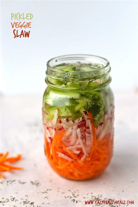 pickled-veggie-slaw-easy-peasy-meals image