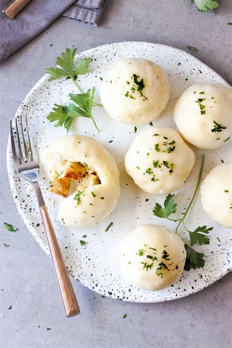 easy-potato-dumplings-bavarian-style-with-optional image