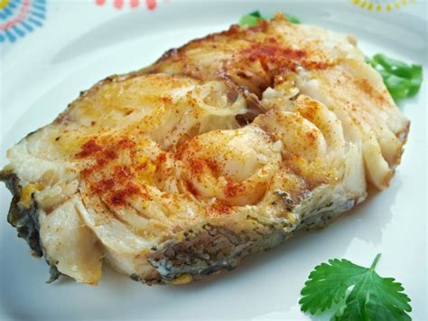 baked-cod-steak-recipe-cdkitchencom image