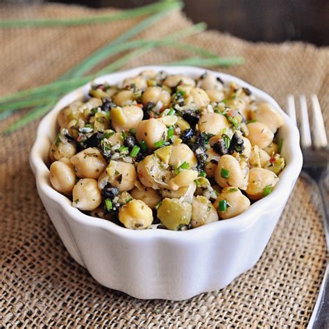 mediterranean-chickpea-salad-with-spanish-olives-herbs image