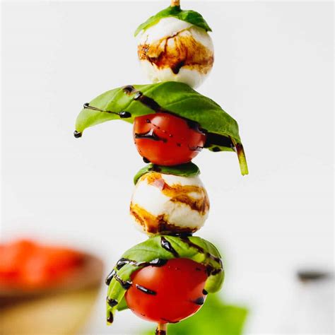 caprese-skewers-with-balsamic-glaze-recipe-cooking image