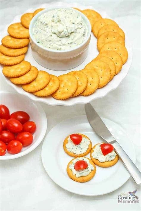 easy-herb-cream-cheese-spread-recipe-busy image