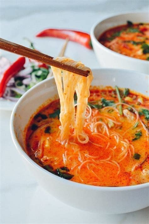 15-minute-coconut-curry-noodle-soup-the-woks-of-life image