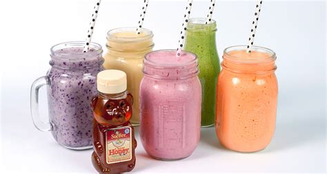 5-fruit-smoothies-made-with-honey image