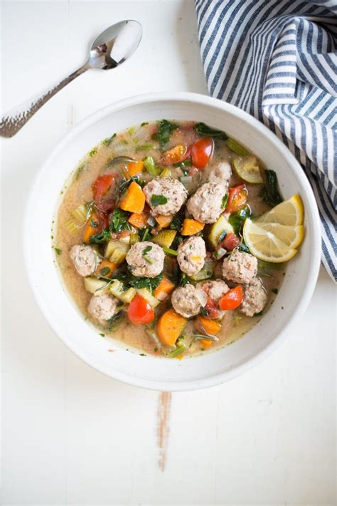 crockpot-mini-turkey-meatball-vegetable-soup-real image