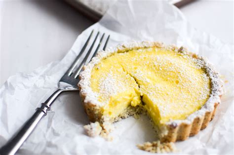 lemon-tart-with-poppy-seed-shortbread-crust-the image