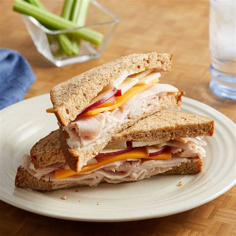 turkey-apple-cheddar-sandwich-recipe-eatingwell image