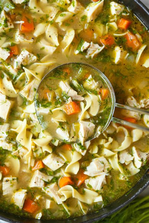 homestyle-chicken-noodle-soup-damn-delicious image