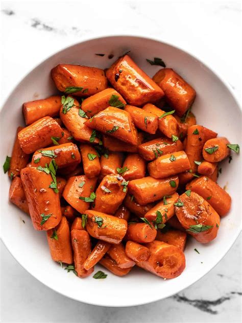 honey-balsamic-glazed-carrots-budget-bytes image