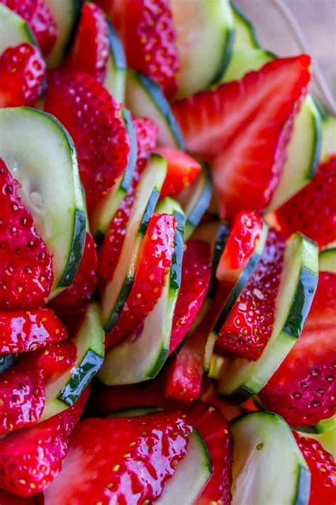 strawberry-cucumber-salad-with-honey-balsamic image