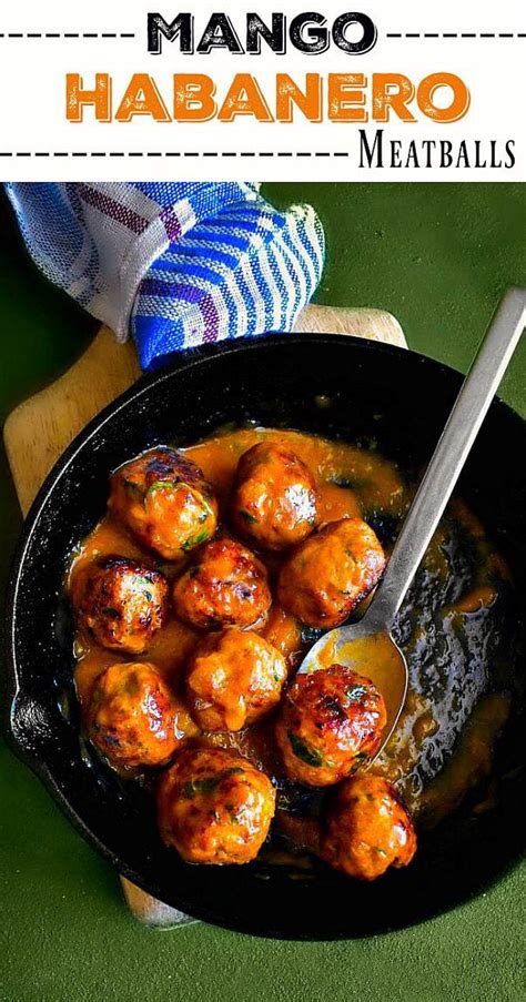 quick-mango-habanero-pork-meatballs-porkmeatballs image