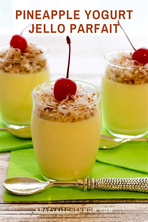 pineapple-yogurt-jello-parfait-krazy-kitchen image