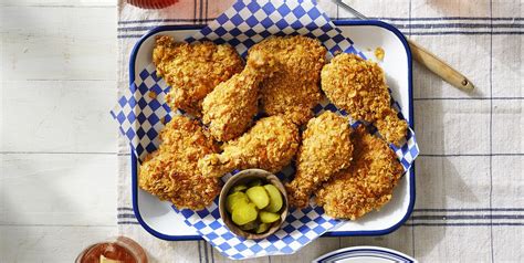 cornflake-crusted-baked-chicken-country-living image