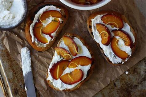honey-roasted-plums-and-ricotta-crostini-a-cozy image