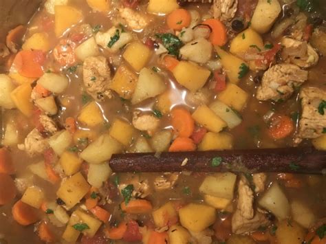 moroccan-style-chicken-and-root-vegetable-stew image