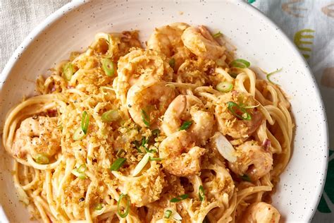 bang-bang-shrimp-pasta-kitchn image