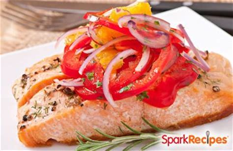 baked-lemon-chili-salmon-with-tomatoes-and-onions image