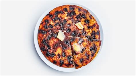 no-flip-blueberry-oven-pancake-recipe-bon-apptit image