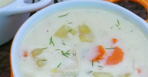 creamy-dill-turkey-and-vegetable-soup image
