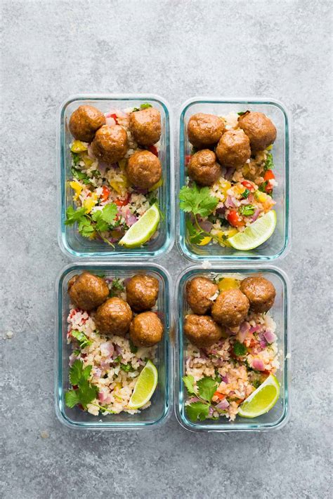 honey-chipotle-meatball-meal-prep-bowls-video image