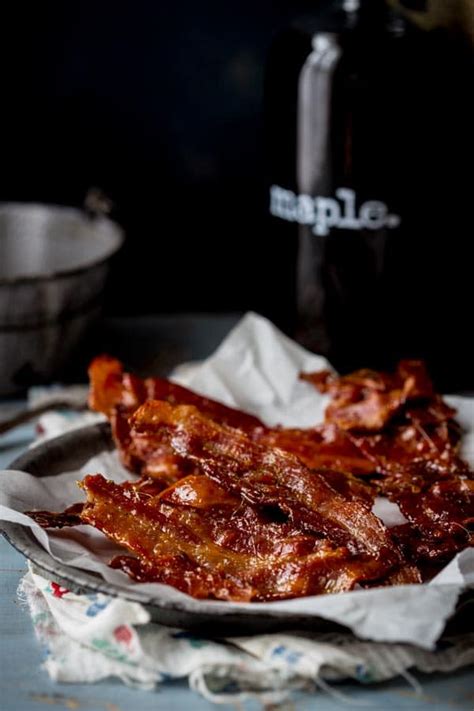 black-pepper-maple-candied-bacon-healthy-seasonal image