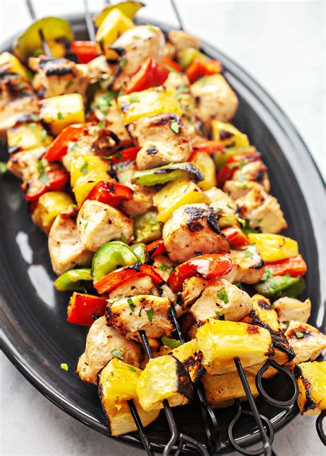 chicken-and-pineapple-kabobs-recipe-simply image