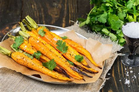 caramelized-roasted-carrots-recipe-the-spruce-eats image