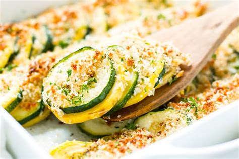 zucchini-and-squash-casserole-recipe-evolving-table image