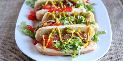 best-grilled-chicago-dogs-recipe-delishcom image