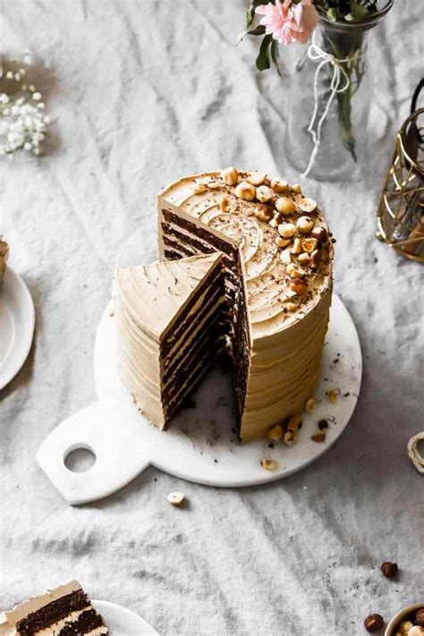 mocha-cake-with-coffee-swiss-meringue-buttercream image
