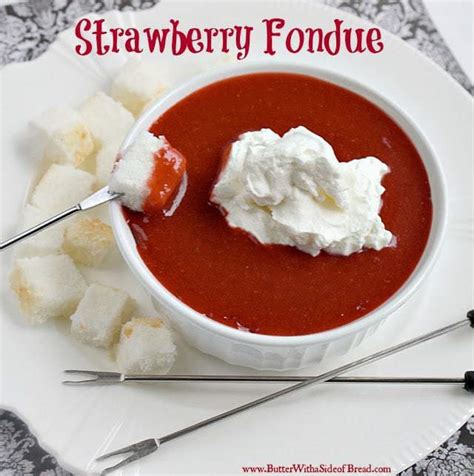 strawberry-fondue-butter-with-a-side-of-bread image