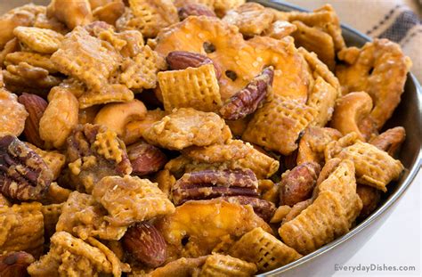 ridiculously-addicting-toffee-chex-mix-recipe-everyday image