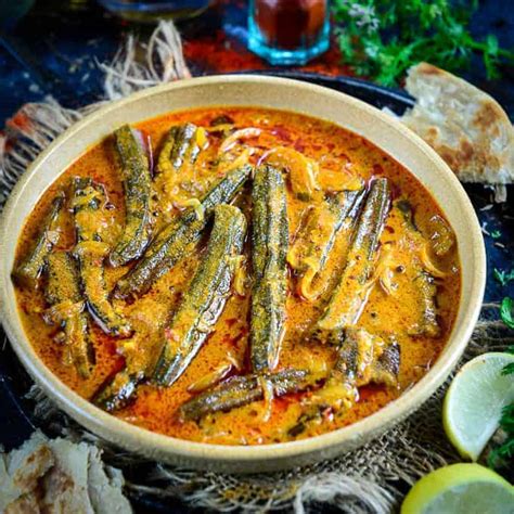 hyderabadi-bhindi-ka-salan-recipe-tangy-spicy-okra image