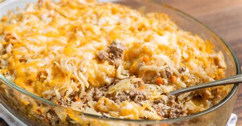 hash-brown-potato-and-ground-beef-casserole image