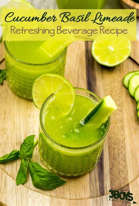 cucumber-basil-limeade-drink image