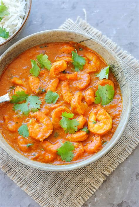coconut-shrimp-curry-with-rice-instant-pot image